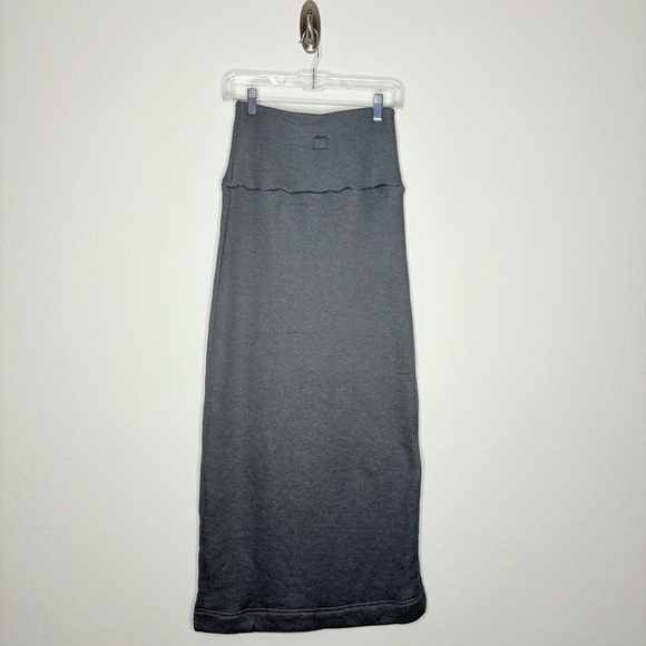 Free People Free-est Miley Set Gray Lounge Sweater Top & Skirt Outfit Size XS - Picture 11 of 13